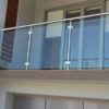 Camlı Alüminyum Dikmeli Balkon Korkuluğu - Görsel 5