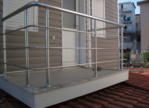 Alüminyum Yatay Emniyetli Balkon Korkuluğu - Görsel 4