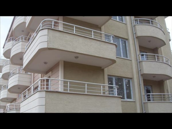 Alüminyum Yatay Emniyetli Balkon Korkuluğu - Görsel 2